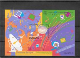 1999 - Serviços De Telecomunicações - Plains  MNH - Blocks & Kleinbögen