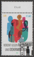 2021- O.N.U. / UNITED NATIONS - VIENNA / WIEN - UNITI CONTRO RAZZISMO / UNITED AGAINST RACISM. USATO - Used Stamps
