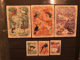 Cuba 1967 Christmas Birds Used SG 1556-8 Yv 1186-1200 - Used Stamps