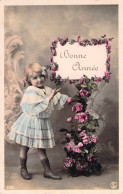 NOUVEL AN - Bonne Année - Happy New Year - Portrait Enfant - Carte Postale Ancienne - Nouvel An