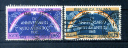 1953 Trieste Zona A S185/185 USATO, Patto Atlantico - Used