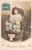 NOUVEL AN - Bonne Année - Happy New Year - Portrait Enfant - Carte Postale Ancienne - Nouvel An