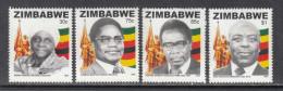 2014 Zimbabwe National Heroes Complete Set Of 4 MNH - Zimbabwe (1980-...)