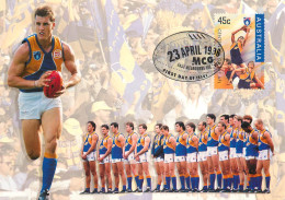 Australia Rugby Centenary Of The AFL Maxi Card Adelaide - The Eagles West Coast - Rugby