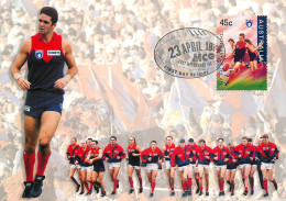 Australia Rugby Centenary Of The AFL Maxi Card Adelaide - The Demons Melbourne - Rugby