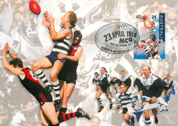 Australia Rugby Centenary Of The AFL Maxi Card Adelaide - The Cats Geelong - Rugby