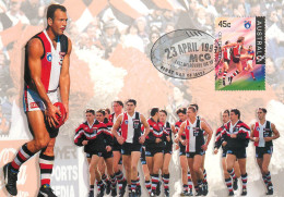 Australia Rugby Centenary Of The AFL Maxi Card Adelaide - The Saints St. Kilda - Rugby