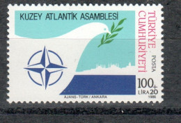 TURQUIE 2520  MNH ** NATO - OTAN   1986 - Nuovi