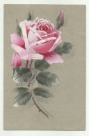 ROSA ILLUSTRATA A MANO 1915 VIAGGIATA FP - 1900-1949