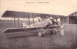 AVIATION - Camp D'avor - Hanriot Au Départ - Aviateur - Carte Postale Ancienne - Andere & Zonder Classificatie