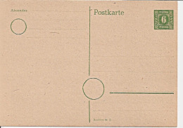 Sowjet. Zone P 5 B ** - 6 Pf Ziffer Mecklenburg-Vorpommern - Postkarten - Ungebraucht