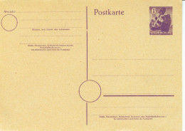 Sowjet. Zone P 4 A ** - 6 Pf Berliner Bär  - Postales - Nuevos