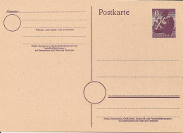 Sowjet. Zone P 4 B ** - 6 Pf Berliner Bär  - Cartes Postales - Neuves