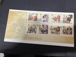 6-12-2023 (1 W 28) UK FDC - Histoy Of The British Isles (2010) - 2001-2010 Em. Décimales