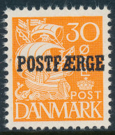 Denmark Danemark Danmark 1942: 30ø Orange Postal Ferry, VF Mint NH, AFA PF26 (DCDK00388) - Paquetes Postales