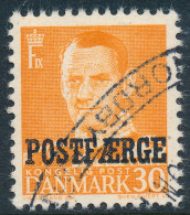 Denmark Danemark Danmark 1949: 30ø Orange Postal Ferry, F-VF Used, AFA PF32 (DCDK00389) - Colis Postaux