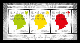 Liechtenstein 2023 Mih. 2103/05 (Bl.52) Astronomer Nicolaus Copernicus MNH ** - Unused Stamps