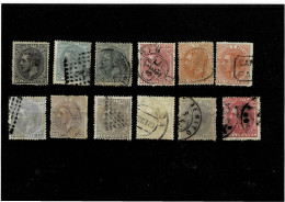 SPAGNA ,12 Pezzi Usati ,qualita Ottima - Used Stamps