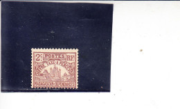 MADAGASCAR 1908-24  - Yvert   T  8* (L) - Taxe - Strafport