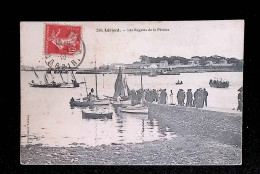 Cp, Bateaux, Sports, Voile, Les Régates De La Périère, 56, Lorient, Voyagée 1913 - Voile