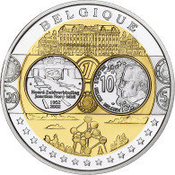 Belgique, Médaille, L'Europe, Politics, Society, War, FDC, Argent - Autres & Non Classés