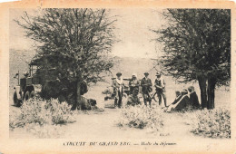 ALGÉRIE - Circuit Du Grand Erg - Halle Du Déjeuner - Carte Postale Ancienne - Other & Unclassified