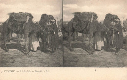 TUNISIE - L'arrivée Au Marché - LL - Carte Postale Ancienne - Tunisia