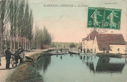 FRANCE - Saint Bérain Sur Dheune - Vue Sur Le Canal - Colorisé - Carte Postale Ancienne - Autres & Non Classés