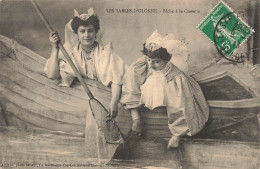 FRANCE - Les Sables D'Olonne - Pêche à La Crevette - Carte Postale Ancienne - Sonstige & Ohne Zuordnung