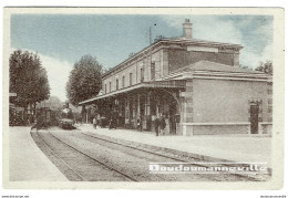 CPA - 69 - L'ARBRESLE - La Gare - Train Vapeur - Locomotive - SNCF - Transport - L'Arbresle