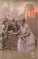 COUPLE - Aimer N'est Ce Pas Vivre En Songes - Flor - Colorisé - Carte Postale Ancienne - Couples
