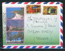 Z20-6 Nouvelle-Calédonie Courrier N° 551 + 552     A Saisir !!! - Lettres & Documents