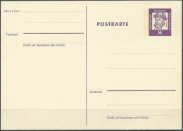 BERLIN 1962 Mi-Nr. P 56 Postkarte Ungelaufen - Cartoline - Nuovi