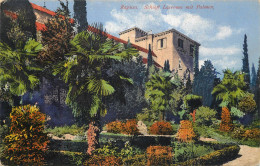 Italy Sicilia Ragusa Schloss Lacroma Mit Palmen - Ragusa