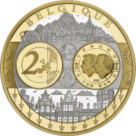 Belgique, Médaille, Euro, Europa, FDC, Argent - Autres & Non Classés