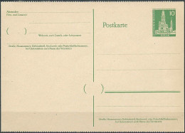 BERLIN 1957 Mi-Nr. P 36 II Postkarte Ungelaufen - Postales - Nuevos