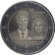 2015 LUXEMBOURG - 2 Euros Commémorative - Grand Duc - Luxemburg