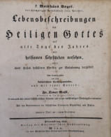 Lebensbeschreibung Der Heiligen Gottes Auf Alle Tage Des Jahres, Mit Heilsamen Lehrstücken Versehen, - Altri & Non Classificati