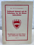 Ferdinand Raimund Und Die Vollendung Des Alt-Wiener Zauberstückes. - 4. 1789-1914