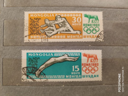 1960	Mongolia	Sport  (F73) - Andere-Oceanië