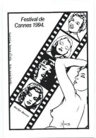 CPM LARDIE JIHEL Marilyn Monroe Pin Up Cannes Cinéma  Tirage Limité Signé En 50 Exemplaires - Lardie