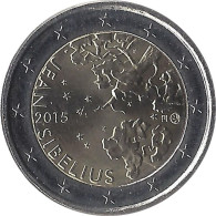 2015 FINLANDE - 2 Euros Commémorative - Jean SIBELIUS - Finland