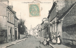 FRANCE - Cinq Mars - Rue Principale - Carte Postale Ancienne - Andere & Zonder Classificatie