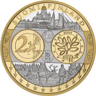 Finlande, Médaille, Euro, Europa, Politics, FDC, FDC, Argent - Autres & Non Classés