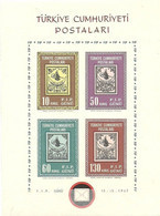 Turkey; 1963 FIP International Philately Union Day Souvenir Sheet MNH** - Unused Stamps