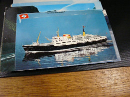 Cpsm Bateau Norvège "NORDNORGE " Ofotens 1964 Oslo - Ferries