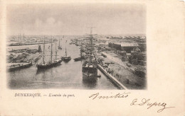 FRANCE - Dunkerque - L'entrée Du Port - Carte Postale Ancienne - Dunkerque
