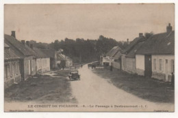 CPA  LE CIRCUIT DE PICARDIE  Le Passage A Berteaucourt  1905 - Betogingen