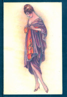 20161 Sergio Bompard (1890-1940) Serie No 425 (6) Completa - Donnine In Vestaglia - Femmes En Robe De Chambre - Bompard, S.