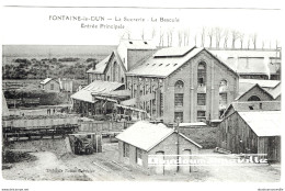 CPA - 76 - FONTAINE LE DUN - La Sucrerie - La Bascule - Entrée Principale - Industrie - Exploitation - Betteraves - Fontaine Le Dun